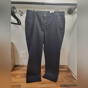 **SOLD** NWT Women's Style & Co 16WP Straight Leg Dark Wash Denim Pants